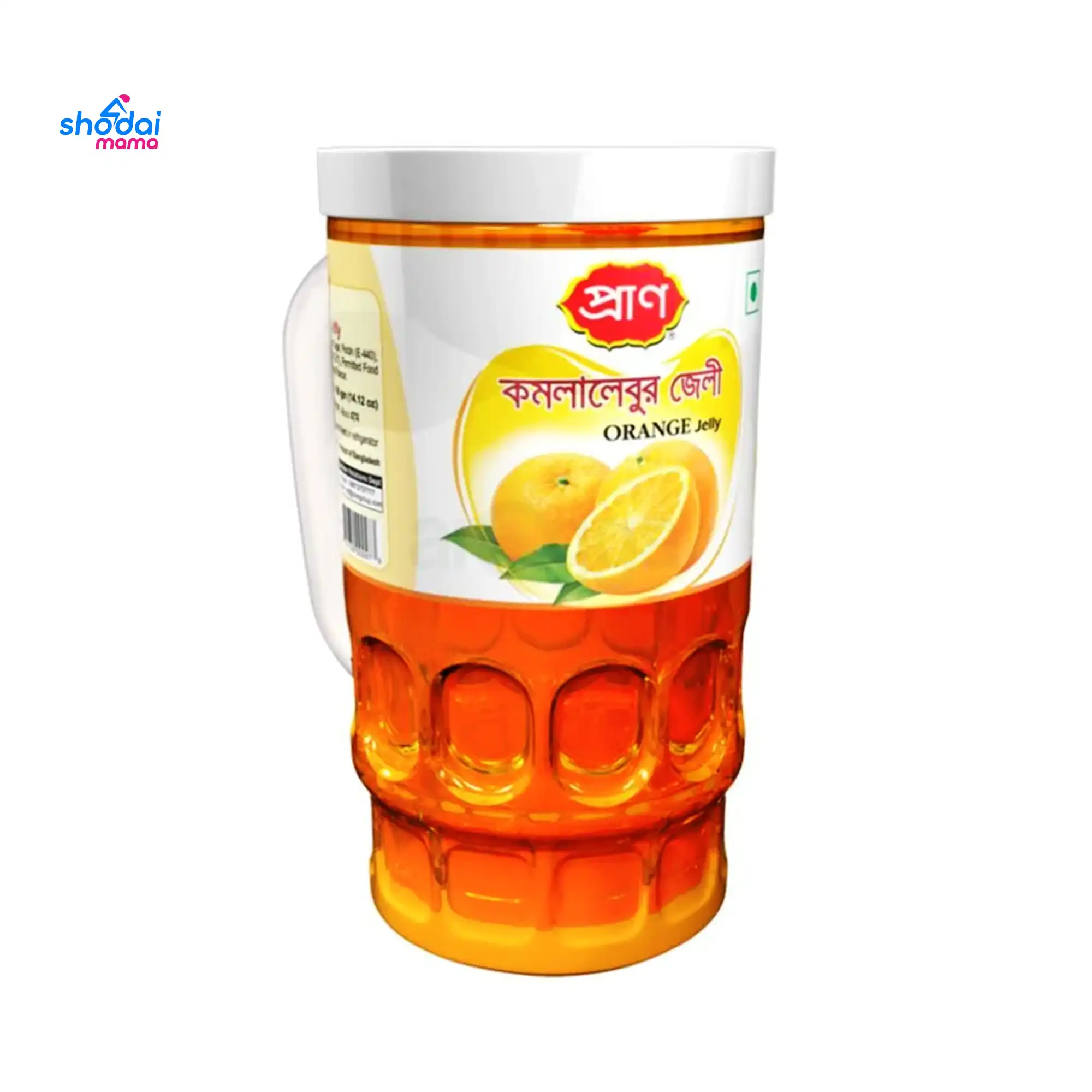 Pran orange Jelly 350gm Mug